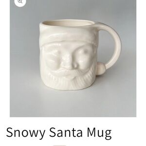 The Burlap Bag Snowy Santa Mug 2 of 4